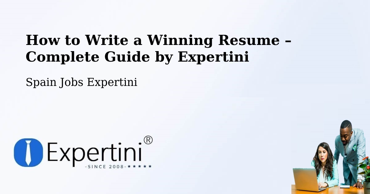 Resume Writing Guide for Job Seekers – Mataró - Mataró, Spain Jobs Expertini